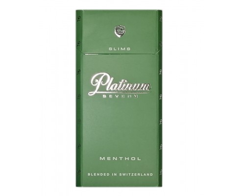 Купить Сигареты  Platinum Seven Slim Menthol (Платинум Севен Слим Ментол)